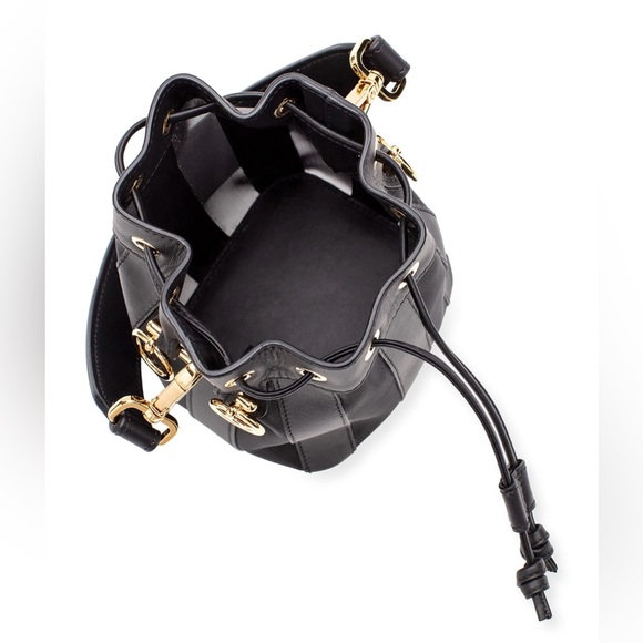 SOLD - FENDI Mini Mon Tresor Mesh & Leather Bucket Bag NWT - Picture 3 of 5